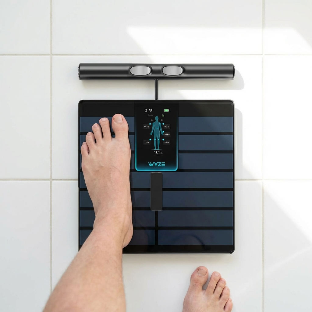 Step On BarefootStand on the scale